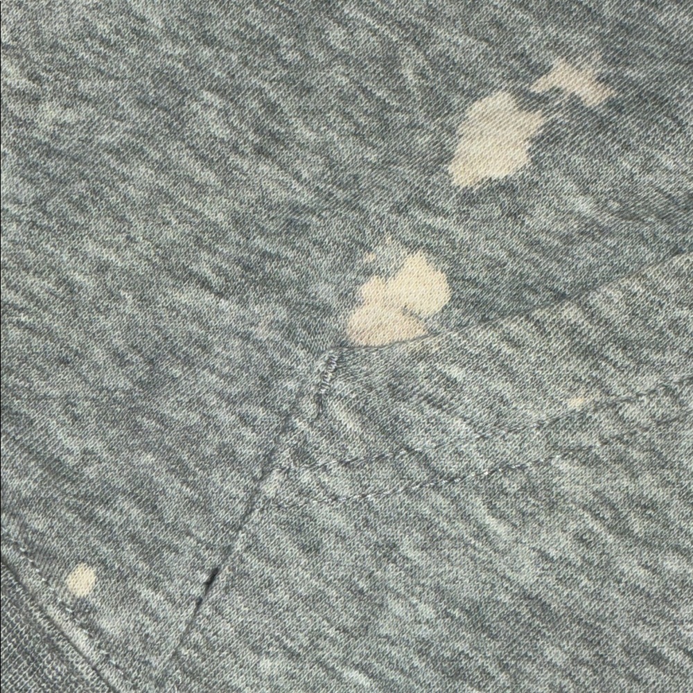 Air Jordan hoodie bleach stained Gray grey long sleeved hooded - Picture 3 of 12